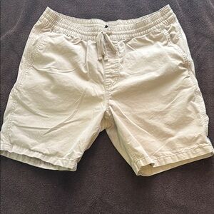 Men's Vans Cream Shorts